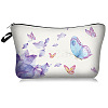 Butterfly Pattern Polyester Cosmetic Bag PW-WGCDD27-03-1