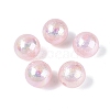 UV Plating Opaque Acrylic Beads SACR-Q005-01H-1