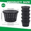 PP Plastic Hydroponic Plant Baskets AJEW-WH0794-90-3