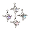 Platinum Alloy Glass Pendants FIND-Z068-01P-1