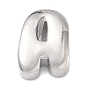 Brass Initial Beads KK-B167-27P-01A-1