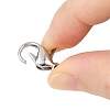 Tarnish Resistant 316 Surgical Stainless Steel Lobster Claw Clasps STAS-316-FL18A-2