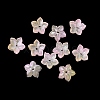 Dyed & Heated Glass Bead Caps GLAA-Z019-02J-1