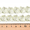 Transparency Glass Beads Strands GLAA-T023-12C-4