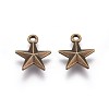 Tibetan Style Alloy Pendants TIBE-ZN61909-AB-FF-1