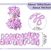 Finger Knitting Polyester Loop Yarn OCOR-TADJ0001-06G-2
