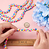 Handmade Polymer Clay Beads CLAY-CD0001-05-6