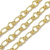 Brass Oval & Ring & Kont Link Chains CHC-P010-22G-1