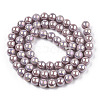 Electroplate Opaque Glass Beads Strands LS-GLAA-T032-P10mm-AB07-2