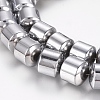 Magnetic Synthetic Hematite Beads Strands G-G826-05A-8mm-3