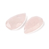 Natural Rose Quartz Pendants G-M440-01E-2