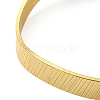 Rack Plating Brass Flat Cuff Bangles BJEW-D057-01G-3