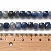 Natural Blue Aventurine(Dyed & Heated) Beads Strands G-H078-C22-01-5