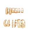 Alloy Hoop Earring Sets PW-WG5C126-01-1