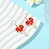 Glass Dangle Earrings EJEW-MZ00320-02-2