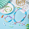   Curved Tube Chunky Bracelet Making Kit DIY-PH0009-46-6