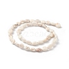 Natural Howlite Beads Strands G-P494-B02-2