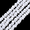 Imitation Jade Glass Beads Strands GLAA-N020-3mm-01-1