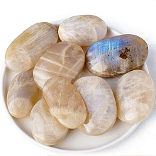 Natural Moonstone Palm Stones PW-WG66181-01