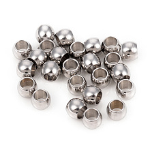 Non-Tarnish 201 Stainless Steel Spacer Beads STAS-L244-24B-P