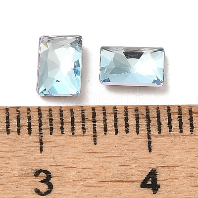 Glass Rhinestone Cabochons RGLA-P037-12A-D202-1