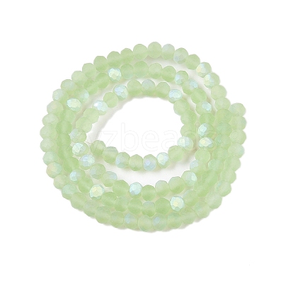 Transparent Glass Beads Strands EGLA-A044-T3mm-MB09-1