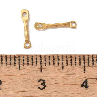 Ion Plating(IP) 304 Stainless Steel Connector Charms STAS-Q323-02A-G-1