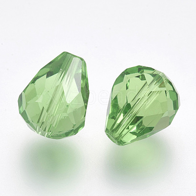 Imitation Austrian Crystal Beads SWAR-F062-12x10mm-16-1