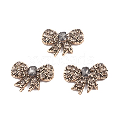 Alloy Rhinestone Cabochons DIY-B063-04AG-1