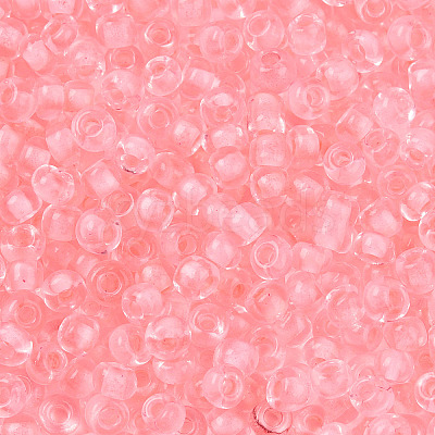8/0 Transparent Glass Seed Beads SEED-F003-03B-15-1