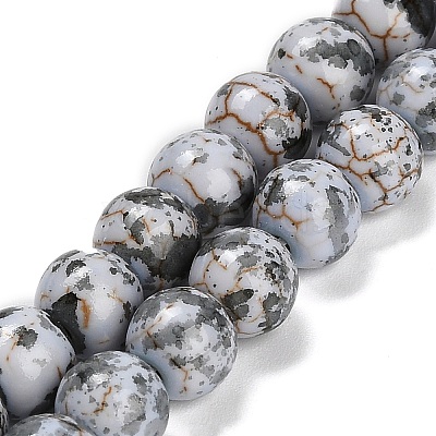 Synthetic Turquoise Beads Strands TURQ-F019-03E-1