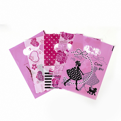 Printed Plastic Bags PE-T003-20x30cm-04-1