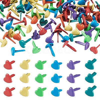 1 Bag Spray Painted Iron Fasteners Brads SCRA-TADJ0001-01B-1