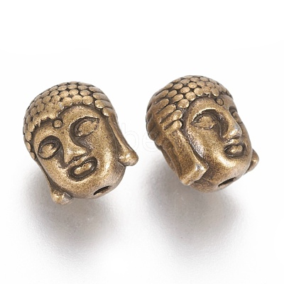 Tibetan Style Alloy Beads X-TIBEB-60542-AB-FF-1