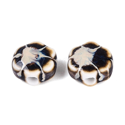 Vintage Handmade Porcelain Beads PORC-N013-25-03-1