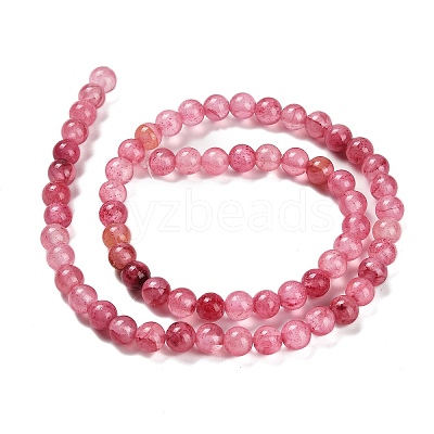 Natural Green Jade Beads Strands G-B128-A06-02-1