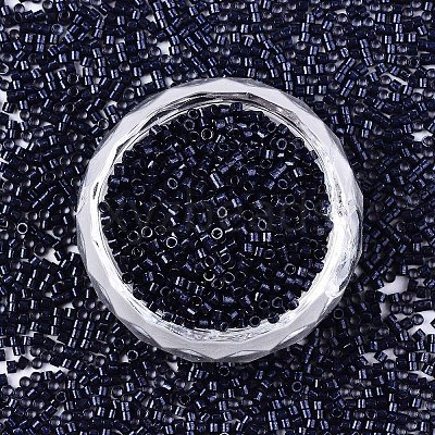 FGB 11/0 Grade A Baking Paint Glass Seed Beads X-SEED-S030-1048-1