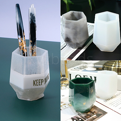 DIY Pen Vase Molds Kits DIY-GF0003-23-1