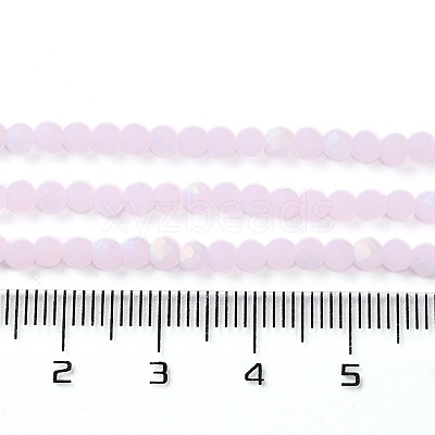Imitation Jade Glass Beads Strands EGLA-A034-J3mm-MB02-1