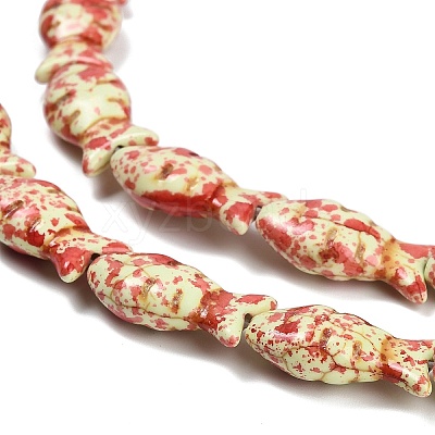 Synthetic Turquoise Beads Strands TURQ-F019-01B-1