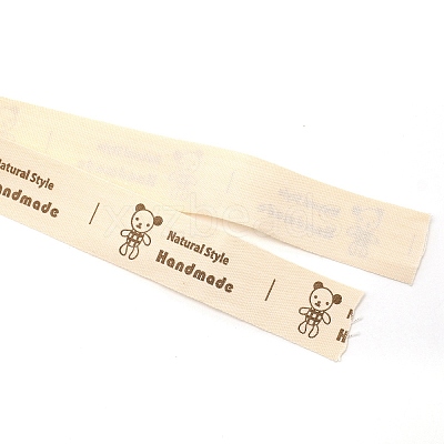 Cotton Ribbon OCOR-WH0066-15-1