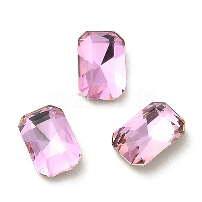 Glass Rhinestone Cabochons RGLA-P037-04A-D223-1