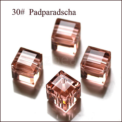 Imitation Austrian Crystal Beads X-SWAR-F074-8x8mm-30-1
