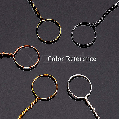 Round Copper Wire for Jewelry Making CWIR-BC0004-0.7mm-04-1