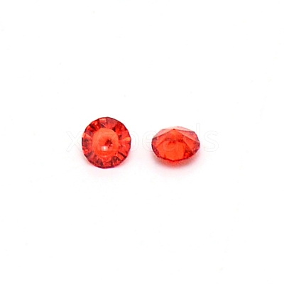 Transparent Acrylic Rhinestone Cabochons TACR-WH0013-02E-1