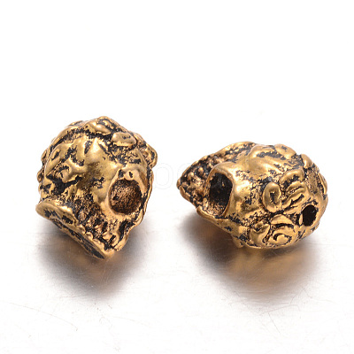 Tibetan Style Alloy Beads PALLOY-E422-02AG-1