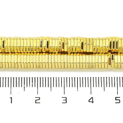 Electroplated Synthetic Non-Magnetic Hematite Beads Strands G-H020-B01-02-1