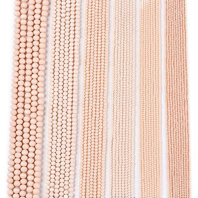 Opaque Solid Color Imitation Jade Glass Beads Strands EGLA-A044-P2mm-D05-1