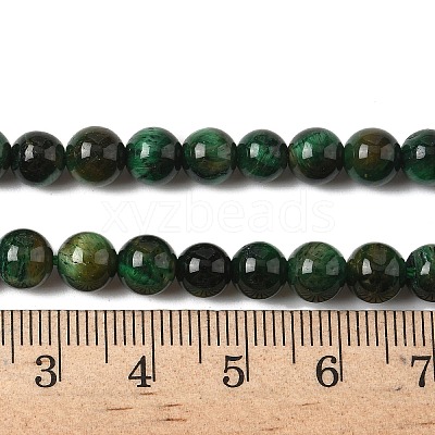 Dyed Natural Tiger Eye Beads Strands X-G-G102-A01-02-1