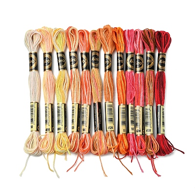 6-Ply Polyester Embroidery Floss OCOR-FZ0001-01E-1